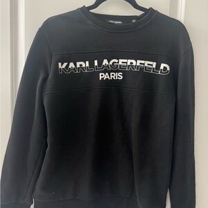 Karl Lagerfeld Elegant Black Top